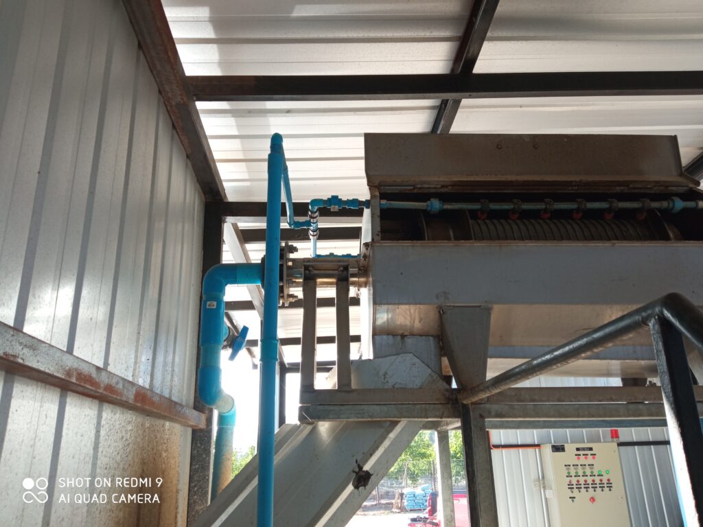 Filtro rotatorio piping